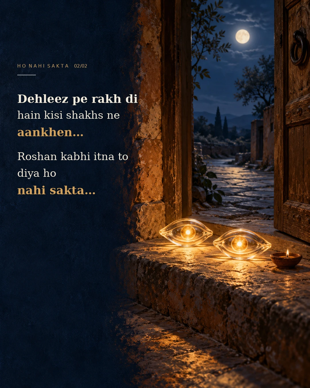 Ho Nahi Sakta... — creative 2
