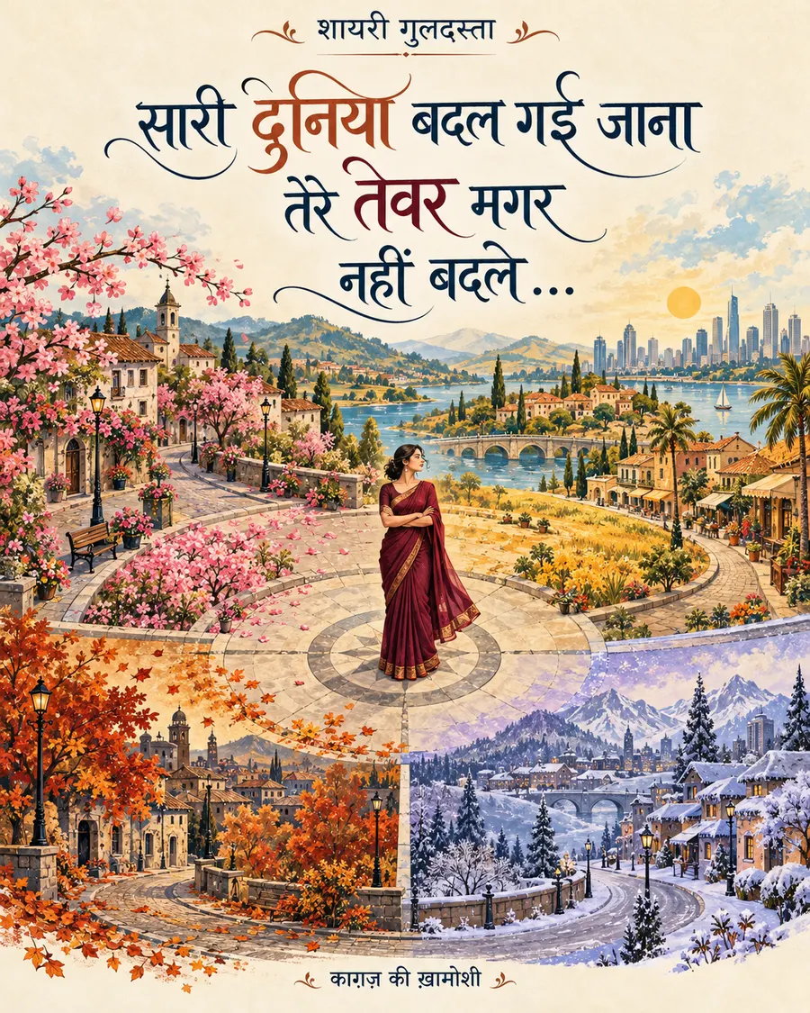 सारी दुनिया बदल गई जाना