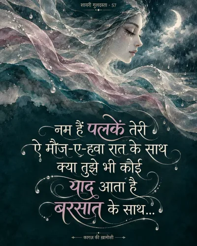 नम हैं पलकें तेरी