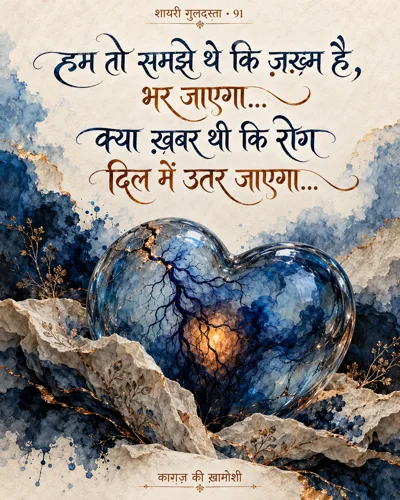 हम तो समझे थे कि ज़ख़्म है,